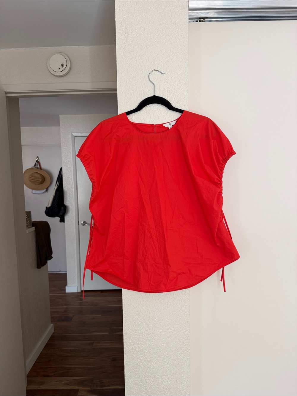 Women’s orange Short Sleeve Blouse - Lightweight Casual Top